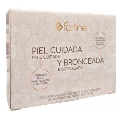 Comprar FARLINE POLVOS BRONCEADORES COLOR BRONCE 9.5 G + BROCHA al mejor precio en NuestraFarma, tu farmacia online