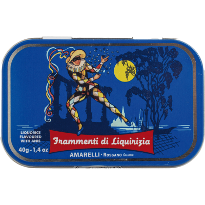 Comprar AMARELLI REGALIZ ARLECCHINO ROMBETTI PASTILLAS DE REGALIZ SABOR ANIS 40 G al mejor precio en NuestraFarma, tu farmacia online