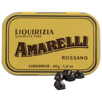 Comprar AMARELLI REGALIZ ORO SPEZZATA PASTILLAS DE REGALIZ 40 G al mejor precio en NuestraFarma, tu farmacia online