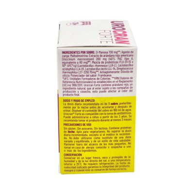 Comprar UROCRAN FORTE 30 SOBRES SABOR FRAMBUESA al mejor precio en NuestraFarma, tu farmacia online