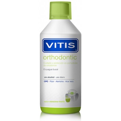 Comprar VITIS ORTHODONTIC ENJUAGUE BUCAL 500 ML al mejor precio en NuestraFarma, tu farmacia online