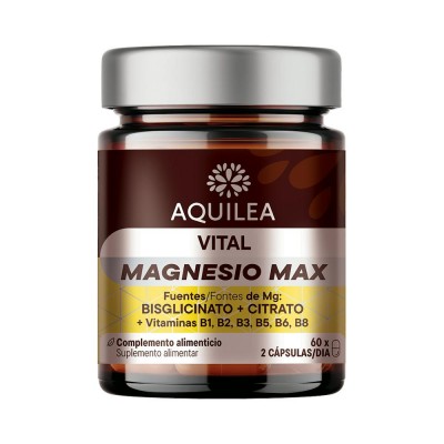 Comprar AQUILEA VITAL MAGNESIO MAX 60 CAPSULAS al mejor precio en NuestraFarma, tu farmacia online