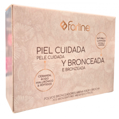 Comprar FARLINE POLVOS BRONCEADORES COLOR ARENA 9.5 G + BROCHA al mejor precio en NuestraFarma, tu farmacia online