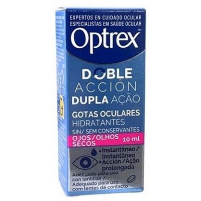 Comprar OPTREX DOBLE ACCION OJOS SECOS 10 ML al mejor precio en NuestraFarma, tu farmacia online