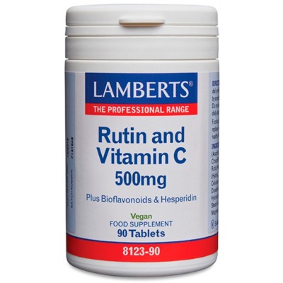 Comprar LAMBERTS RUTINA Y VITAMINA C 500 MG 90 TABLETAS 8123 al mejor precio en NuestraFarma, tu farmacia online
