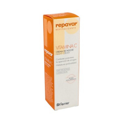 Comprar REPAVAR REVITALIZANTE VITAMINA C CREMA DE NOCHE 50 ML al mejor precio en NuestraFarma, tu farmacia online