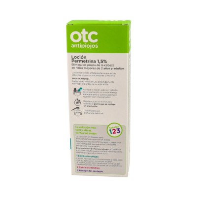 Comprar OTC ANTIPIOJOS LOCION PERMETRINA 1,5% 100 ML al mejor precio en NuestraFarma, tu farmacia online