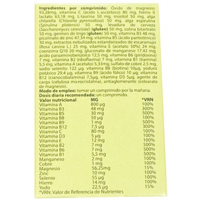 Comprar CLANFARMA MULTIVITAMINICO 30 COMPRIMIDOS al mejor precio en NuestraFarma, tu farmacia online