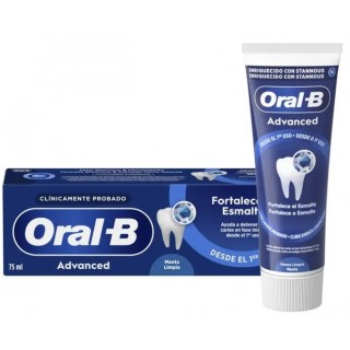 ORAL-B ADVANCED FORTALECE ESMALTE 75 ML
