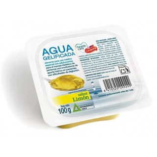 CAMPOFRIO HEALTHCARE AGUA GELIFICADA 12 TARRINAS 100 G SABOR LIMÓN