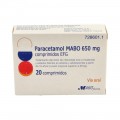 PARACETAMOL MABO EFG 650 MG 20 COMPRIMIDOS
