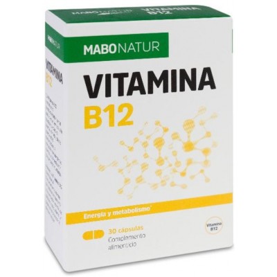 Comprar MABONATUR VITAMINA B12 30 CAPSULAS al mejor precio en NuestraFarma, tu farmacia online