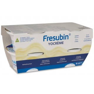FRESUBIN YOCREME 4 TARRINAS SABOR LIMÓN 125 G