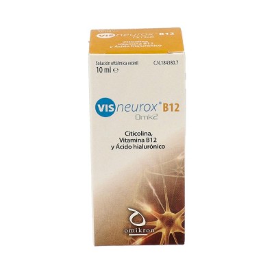 Comprar VISNEUROX B12 OMK2 SOLUCION OFTALMICA ESTERIL 10 ML al mejor precio en NuestraFarma, tu farmacia online