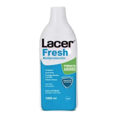 Comprar LACER FRESH FRESCOR PROLONGADO COLUTORIO 1000 ML al mejor precio en NuestraFarma, tu farmacia online