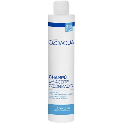 Comprar OZOAQUA CHAMPU DE ACEITE OZONIZADO CUERO CABELLUDO SECO Y CABELLO LARGO 250 ML al mejor precio en NuestraFarma, tu farmacia online