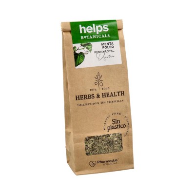 Comprar HELPS MENTA POLEO HOJAS BOLSA 50 G al mejor precio en NuestraFarma, tu farmacia online