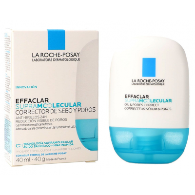 Comprar LA ROCHE POSAY EFFACLAR SUPRAMOLECULAR CREMA CORRECTOR DE SEBO Y POROS 40 ML al mejor precio en NuestraFarma, tu farmacia online