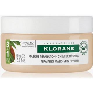 KLORANE MASCARILLA 3 EN 1 AL CUPUAÇU BIO 250 ML