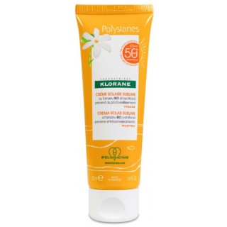 KLORANE POLYSIANES CREMA SOLAR SUBLIME SPF50+ ROSTRO 50 ML