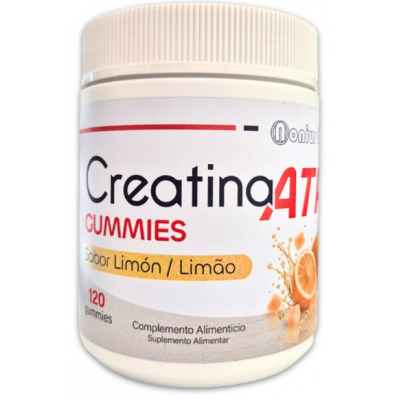 Comprar CREATINA ATP SABOR LIMON 120 GUMMIES al mejor precio en NuestraFarma, tu farmacia online