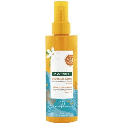 Comprar KLORANE POLYSIANES SPRAY SOLAR SUBLIME SPF50 CUERPO 200 ML al mejor precio en NuestraFarma, tu farmacia online