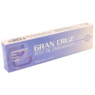 GRAN CRUZ TEST DE EMBARAZO 1 UNIDAD