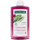 KLORANE CHAMPU HIDRATANTE AL HIGO DE BARBARIA BRILLO E HIDRATACION 400 ML