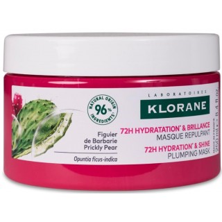 KLORANE MASCARILLA REPULPANTE AL HIGO DE BARBARIA HIDRATACION Y BRILLO 250 ML