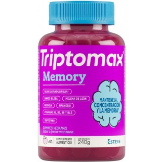TRIPTOMAX MEMORY 60 GUMMIES SABOR FRESA MANZANA