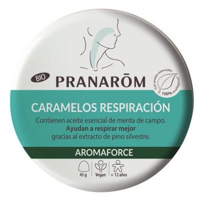 Comprar PRANAROM AROMAFORCE CARAMELOS RESPIRACION SABOR MENTA 45 G al mejor precio en NuestraFarma, tu farmacia online