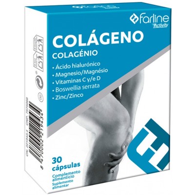 Comprar FARLINE ACTIVITY COLAGENO 30 CAPSULAS al mejor precio en NuestraFarma, tu farmacia online