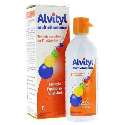 Comprar ALVITYL MULTIVITAMINICO 150 ML al mejor precio en NuestraFarma, tu farmacia online