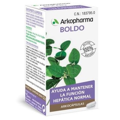 Comprar ARKOCAPSULAS BOLDO 48 CAPSULAS al mejor precio en NuestraFarma, tu farmacia online