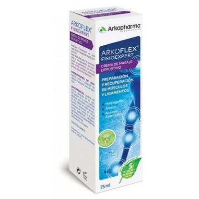 Comprar ARKOFLEX FISIOEXPERT CREMA MASAJE DEPORTIVO 75 ML al mejor precio en NuestraFarma, tu farmacia online