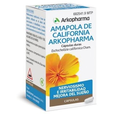 Comprar AMAPOLA DE CALIFORNIA ARKOPHARMA 240 MG 50 CAPSULAS al mejor precio en NuestraFarma, tu farmacia online