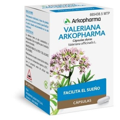 Comprar VALERIANA ARKOPHARMA 350 MG 84 CAPSULAS al mejor precio en NuestraFarma, tu farmacia online