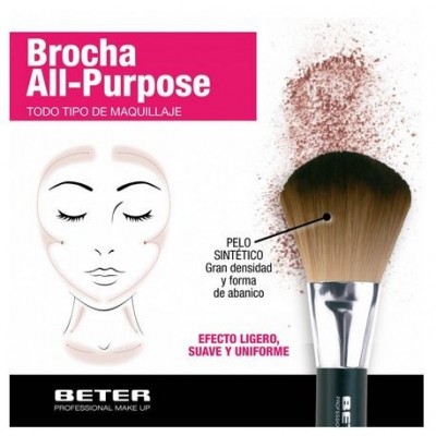 Comprar BETER BROCHA MAQUILLAJE PELO SINTETICO al mejor precio en NuestraFarma, tu farmacia online