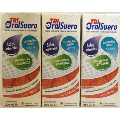 Comprar TRI-ORALSUERO FRESA 3 X 200 ML al mejor precio en NuestraFarma, tu farmacia online