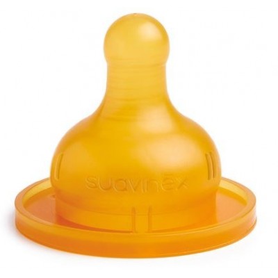 Comprar SUAVINEX TETINA LATEX REDONDEADA BOCA ANCHA +0M 3 POSICIONES al mejor precio en NuestraFarma, tu farmacia online