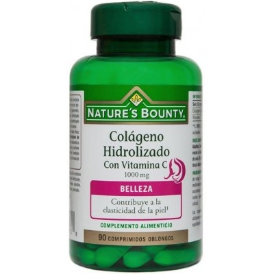 Comprar NATURES BOUNTY COLAGENO HIDROLIZADO 90 COMPRIMIDOS al mejor precio en NuestraFarma, tu farmacia online