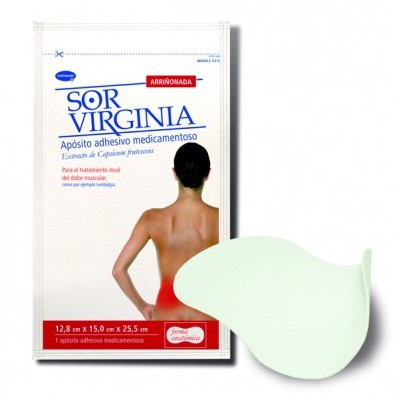 Comprar SOR VIRGINIA 1 APOSITO ADHESIVO MEDICAMENTOSO (ARRIÑONADO) al mejor precio en NuestraFarma, tu farmacia online