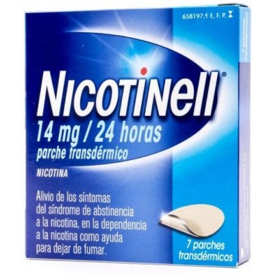 Comprar NICOTINELL 14 MG/24 H 7 PARCHES TRANSDERMICOS 35 MG al mejor precio en NuestraFarma, tu farmacia online