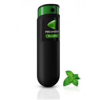 Comprar NICORETTE BUCOMIST 1 mg/PULSACION SOLUCION PARA PULVERIZACION BUCAL 1 ENVASE 13,2 ml (150 DOSIS) al mejor precio en NuestraFarma, tu farmacia online