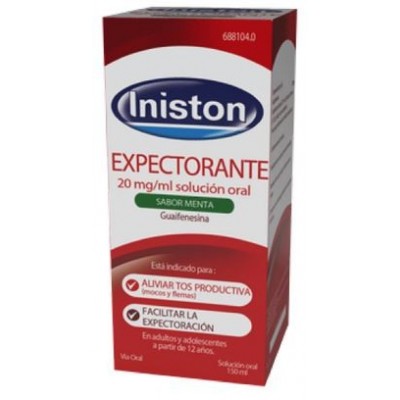 Comprar INISTON MUCOSIDAD 20 mg/ml SOLUCION ORAL 1 FRASCO 150 ml (SABOR MENTA) al mejor precio en NuestraFarma, tu farmacia online