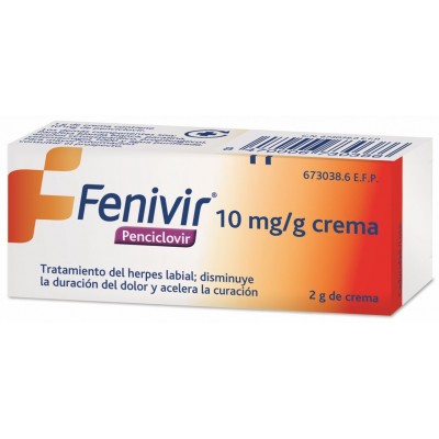 Comprar FENIVIR 10 mg/g CREMA 1 TUBO 2 g al mejor precio en NuestraFarma, tu farmacia online