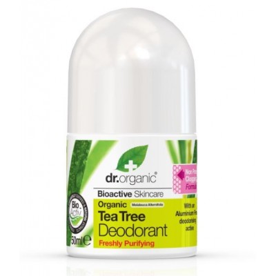 Comprar DR ORGANIC ARBOL DE TE DESODORANTE 50 ML al mejor precio en NuestraFarma, tu farmacia online