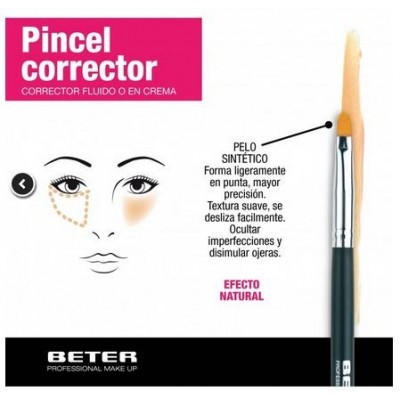 Comprar BETER PINCEL CORRECTOR PELO SINTETICO al mejor precio en NuestraFarma, tu farmacia online