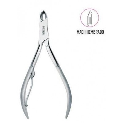 Comprar BETER ALICATE PIELES MACHIHEMBRADO INOXIDABLE 10 CM al mejor precio en NuestraFarma, tu farmacia online