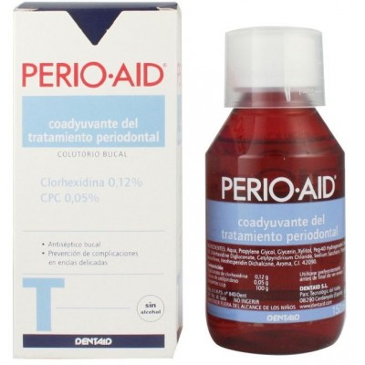 Comprar PERIO AID CHX 0,12% + CPC 0,05% COADYUVANTE DEL TRATAMIENTO COLUTORIO 150 ML al mejor precio en NuestraFarma, tu farmacia online